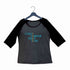 Yoga Fitness Yoga BENEFITS OF YOGA Custom Printed Graphic Design Raglan T-Shirt for Women